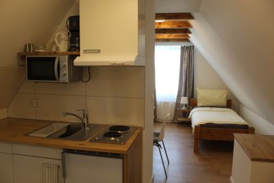Zimmer-Ansicht mit Küche